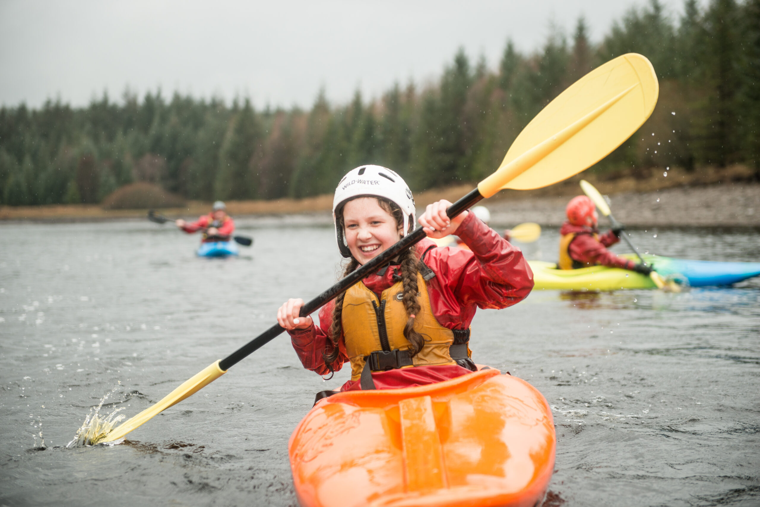 Scouts enjoying an activity